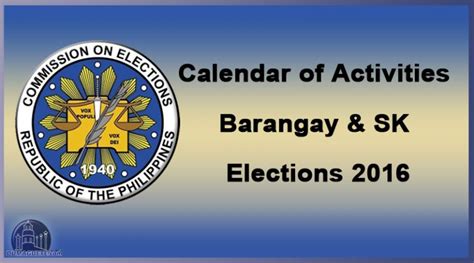 barangay election 2016 results